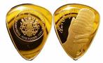 Elvis Presley Gouden Plectrum 1 Pound Elizabeth II, Postzegels en Munten, Verzenden, Overige waardes, Losse munt, Goud