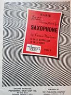 Jazz Conception for Saxophone - Lennie Niehaus, Gebruikt, Saxofoon, Ophalen of Verzenden, Artiest of Componist