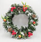 Kerst Kunstkrans / Bloemenkrans Kerstkrans Bloemen Takken, Verzenden, Nieuw
