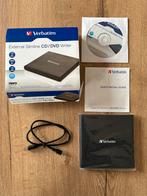 Verbatim Externe CD/DVD Writer - Slimline, Dvd, Zo goed als nieuw, Extern, MacOS