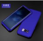 360-graden Frosting Beschermhoesje Set voor S8 Plus _ Blauw, Verzenden, Nieuw, Overige modellen, Hoesje of Tasje