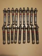 18 stuks nieuwe keilbouten/ muurankers, Ophalen, Nieuw, Rvs