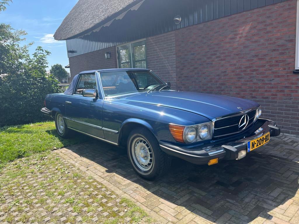 Mercedes-Benz SL450 (1979), Auto's, Mercedes-Benz, Automaat, 228 pk, Achterwielaandrijving, Leder