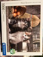 Heel mooi kittens puzzel 1000 pc, Verzenden, Zo goed als nieuw