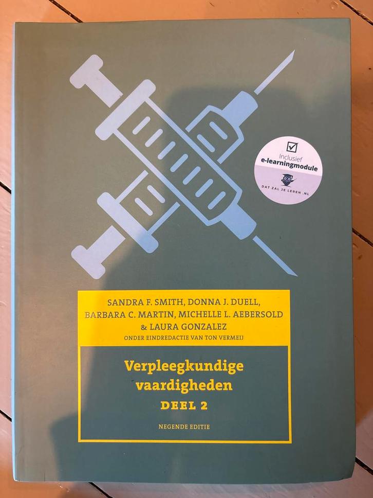 Verpleegkundige vaardigheden, deel 2, 9e editie met datzalje, Boeken, Schoolboeken, Zo goed als nieuw, Nederlands, Overige niveaus