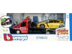 Bburago: Autotransporter + Renault Megane RS 1:43, Hobby en Vrije tijd, Modelauto's | 1:43, Overige merken, Auto, ., Nieuw