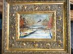Landschap met fazant schilderij, Antiek en Kunst, Kunst | Schilderijen | Klassiek, Ophalen of Verzenden