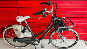 Mooie goed werkende leuke transportfiets E-bike Sparta 56cm beschikbaar voor biedingen