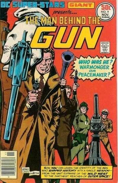 DC Super-stars #9 Presents The Man behind the Gun (1976), Boeken, Strips | Comics, Gelezen, Eén comic, Amerika, Verzenden