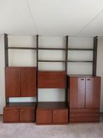 Vintage Vesta Wandmeubel Systeem 288x260, Huis en Inrichting, Teakhout, 250 tot 300 cm, Gebruikt, 200 cm of meer