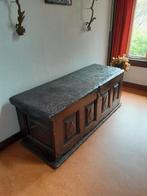 Antieke Spaanse kist, Ophalen, Minder dan 50 cm, 50 tot 100 cm, Eikenhout