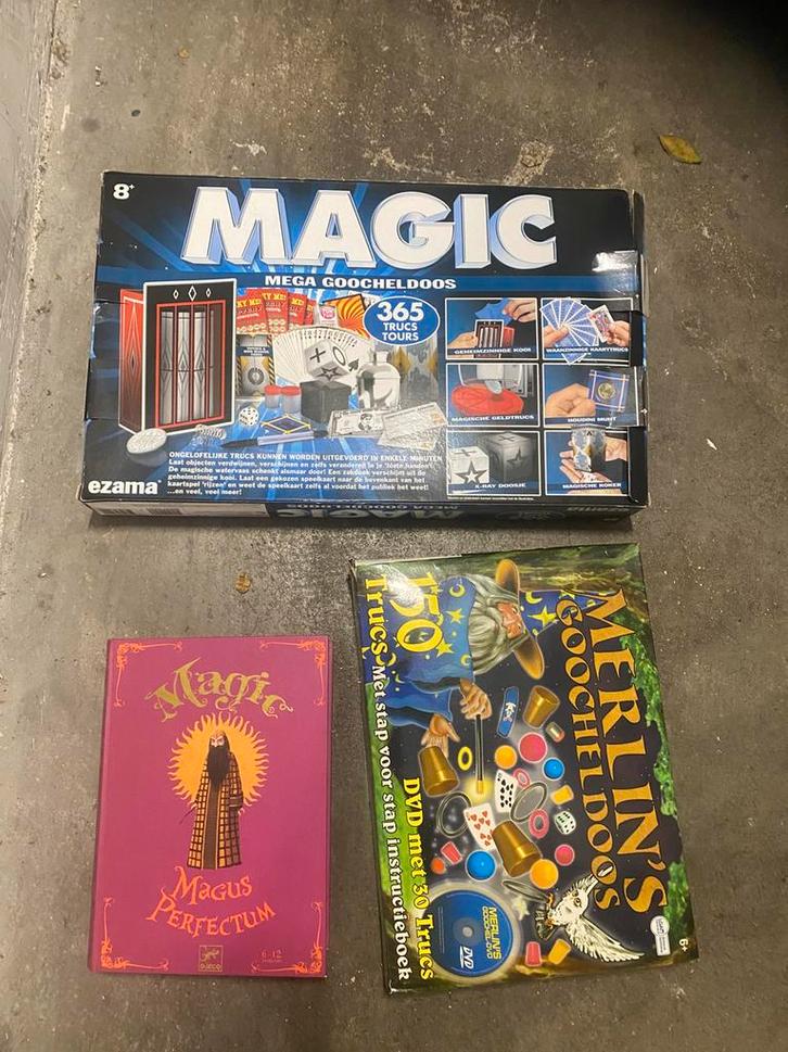 Bijzondere goocheldozen - mega goocheldoos, Kinderen en Baby's, Speelgoed | Overig, Gebruikt, Jongen of Meisje, Ophalen
