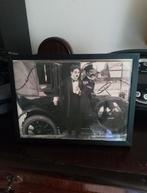 Charlie Chaplin Foto in Lijst, Antiek en Kunst, Ophalen of Verzenden