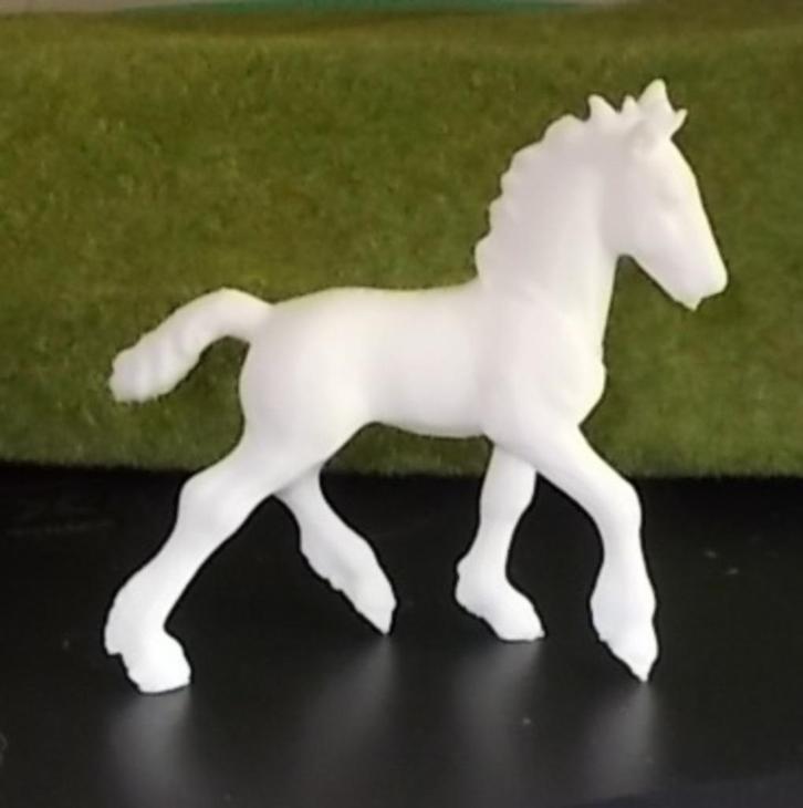 Wit veulen 15 ( zo groot als Schleich), Verzamelen, Speelgoed, Nieuw, Ophalen of Verzenden