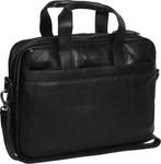 SALE ! Prachtige laptoptas businesstas van leer, NEW !, 40 tot 60 cm, 30 cm of meer, Verzenden, Zwart