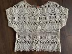ONLY luchtige ibiza boho witte trui top korte mouw maat 38, Maat 38/40 (M), Only, Wit, Nieuw