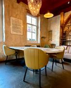 4 Leolux Baani stoelen Ceras leer NW €6380,-, Ophalen, Nieuw, Stof, Vijf, Zes of meer stoelen