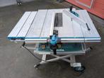 Makita MLT100 Zaagtafel met Onderstel - Prima Staat, Doe-het-zelf en Verbouw, Gereedschap | Zaagmachines, Ophalen, Gebruikt, Cirkelzaag