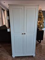 Houten kleding kast wit, Ophalen, Gebruikt, 50 tot 70 cm, 105 cm of meer