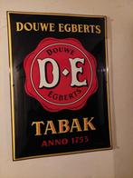 Emaille Douwe Egberts borden, Ophalen, Zo goed als nieuw, Reclamebord