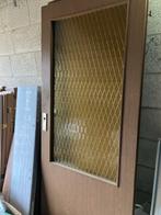 Gratis: Vintage Jaren 70 Deuren, Doe-het-zelf en Verbouw, Deuren en Horren, Ophalen, Gebruikt, 80 tot 100 cm, Binnendeur