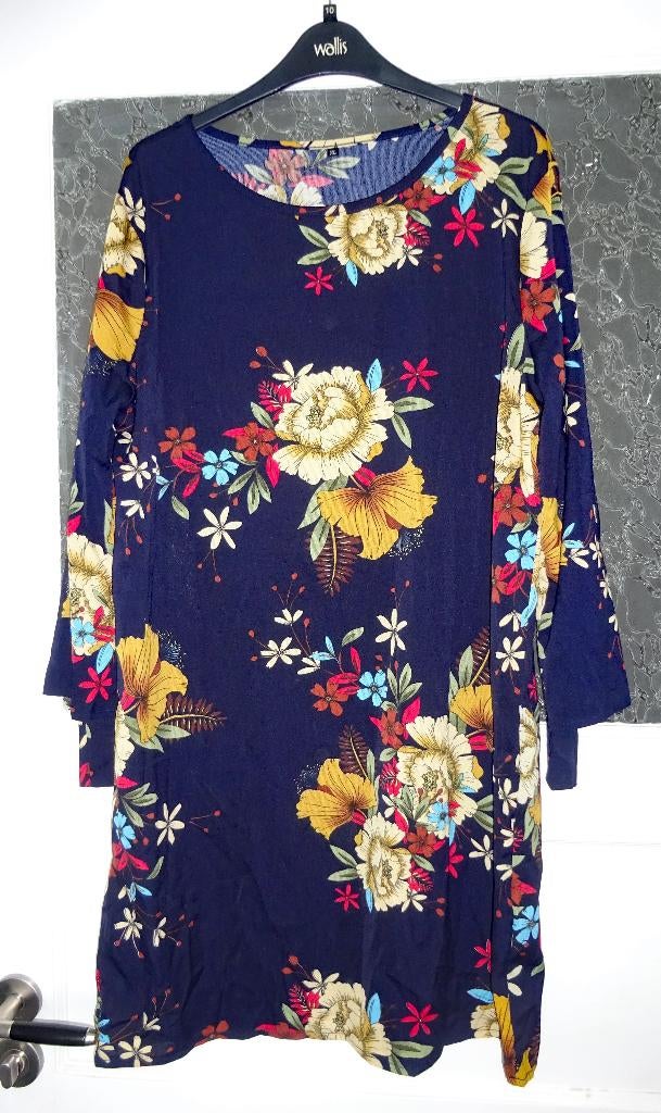 Prachtige tuniekjurk / tuniek / blouse / jurk van dunne stof, Ophalen, Zo goed als nieuw, Maat 46/48 (XL) of groter, Overige kleuren