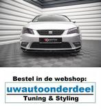 Maxton Spoiler Voorspoiler Lip Splitter Voor Seat Leon MK3, Ophalen of Verzenden, Automotive Parts, A.parts@hotmail.nl, Trasmolenlaan 12 3447 GZ Woerden