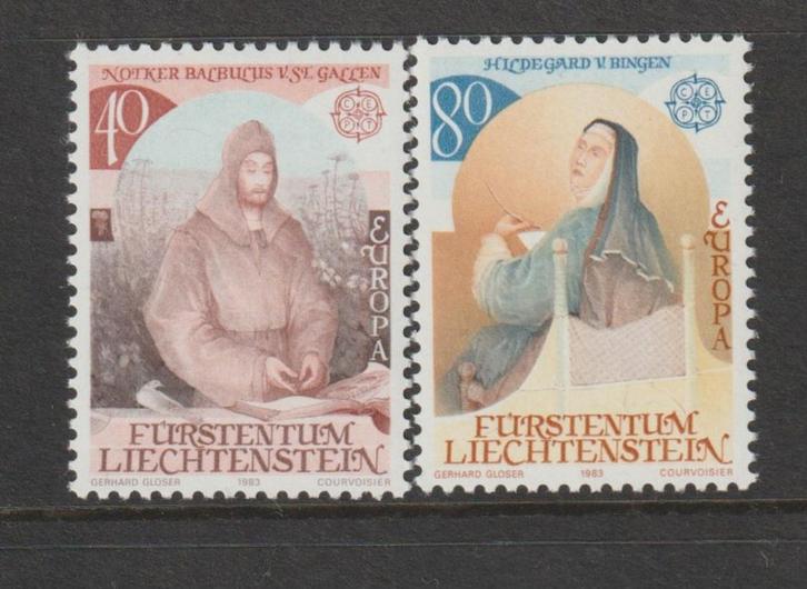 TSS Kavel 220159 Liechtenstein Europa pf  minr 816-817, Postzegels en Munten, Postzegels | Europa | Overig, Postfris, Overige landen