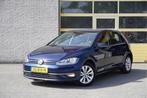 Volkswagen Golf 1.5 TSI 131PK! Automaat! Highline BJ2019 Lmv, 4 cilinders, Blauw, Alcantara, Origineel Nederlands