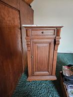 Antieke Sidetable met marmeren blad., Antiek en Kunst, Ophalen