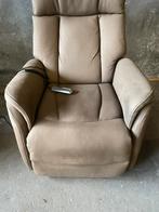 Nebraska sta op stoel - bruin stof 2 jaar oud, Huis en Inrichting, Fauteuils, Ophalen, ., 75 tot 100 cm, Zo goed als nieuw