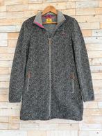 Möberg warm vest rits fleece binnenkant zwart/wit, maat L, Ophalen of Verzenden, Zo goed als nieuw, Maat 38/40 (M), Grijs