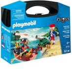 Playmobil 9102- meeneemkoffer piraten, Kinderen en Baby's, Speelgoed | Playmobil, Ophalen of Verzenden, Zo goed als nieuw, Complete set