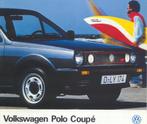 Volkswagen Polo Coupé (jan. 1987) met 1 bijlage, Ophalen of Verzenden, Nieuw, Volkswagen