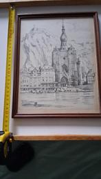 tekening op papier, Ophalen of Verzenden