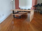Salontafel , verschillende manieren weg te zetten, Huis en Inrichting, Tafels | Salontafels, Ophalen, Gebruikt, 100 tot 150 cm