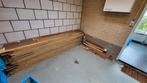 Eiken Houten vloer - 42m2, Doe-het-zelf en Verbouw, Hout en Planken, 250 tot 300 cm, Plank, Gebruikt, Minder dan 25 mm