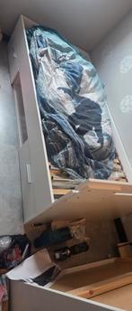Eenpersoonsbed 90x200 met lades, Ophalen