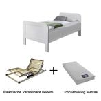 Actie 3 - Seniorenbed met elektrische bodem de luxe en matra, Huis en Inrichting, Slaapkamer | Bedden