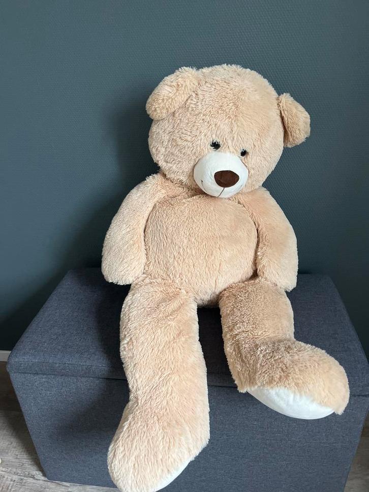 Grote Teddybeer - 100cm, Kinderen en Baby's, Speelgoed | Knuffels en Pluche