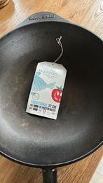 Wok Skeppshult, Huis en Inrichting, Keuken | Potten en Pannen, Ophalen of Verzenden, Gebruikt, Gietijzer, Wok