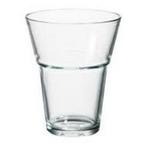K. Hagberg - Mooie design vaas, helder glas (7991), Ophalen, Overige kleuren, Minder dan 50 cm, Glas