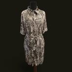 Khaki ecru jurk Lolaliza mt 42, Maat 42/44 (L), Ophalen of Verzenden, Zo goed als nieuw, Knielengte