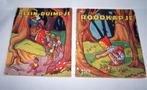 2 prachtige vintage sprookjesboeken. Klein duimpje/Roodkapje, Antiek en Kunst, Ophalen of Verzenden