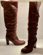 Bronx design hoge laarzen met riempjes gespen bruin 38, Hoge laarzen, Bronx, Bruin, Ophalen of Verzenden