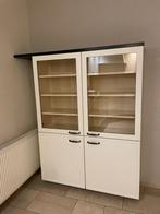 Servieskast Poggenpohl, licht landelijke stijl 120x35xH165, Huis en Inrichting, Keuken | Keukenelementen, Ophalen, Gebruikt, 100 tot 150 cm