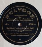 Bach Matthäus Passion op 78-toeren / 18 platen, Gebruikt, Overige formaten, Ophalen of Verzenden, Barok