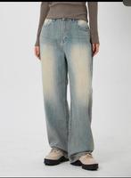 Korean Wash Baggy jeans, Ophalen of Verzenden, Nieuw, Blauw, W28 - W29 (confectie 36)