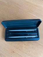 Parker pen en 2 parker vulpotloden in etui, Ophalen of Verzenden, Zo goed als nieuw, Parker