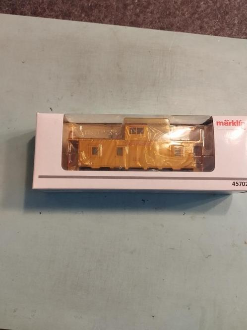 Märklin 45702 H0 Caboose Union Pacific, Hobby en Vrije tijd, Modeltreinen | H0, Nieuw, Wagon, Wisselstroom, Märklin, Ophalen of Verzenden